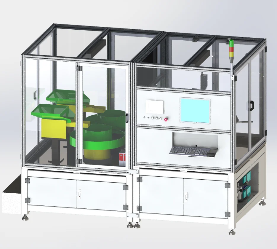 转盘式视觉检测分拣设备