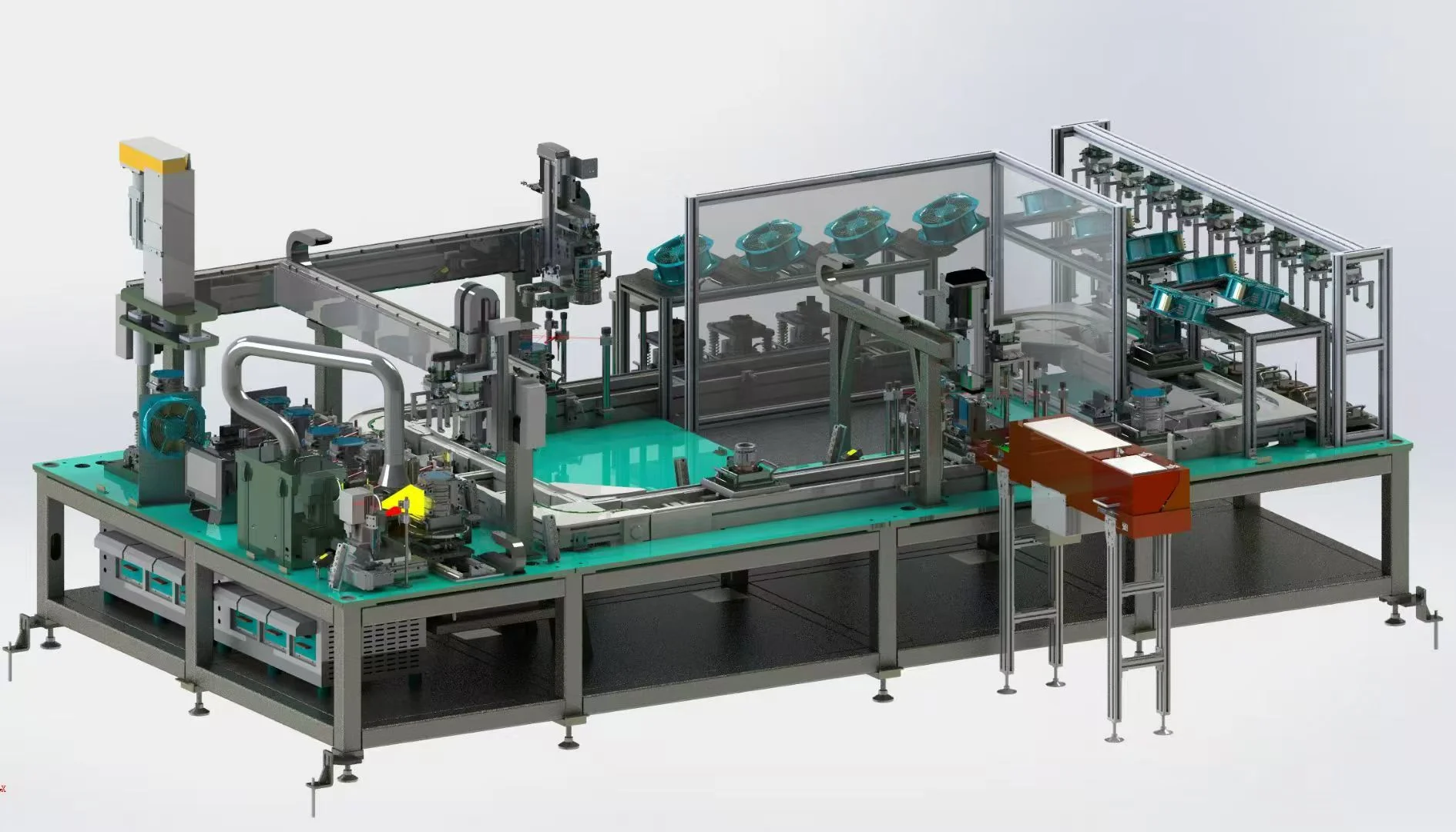 电机类智能装配线