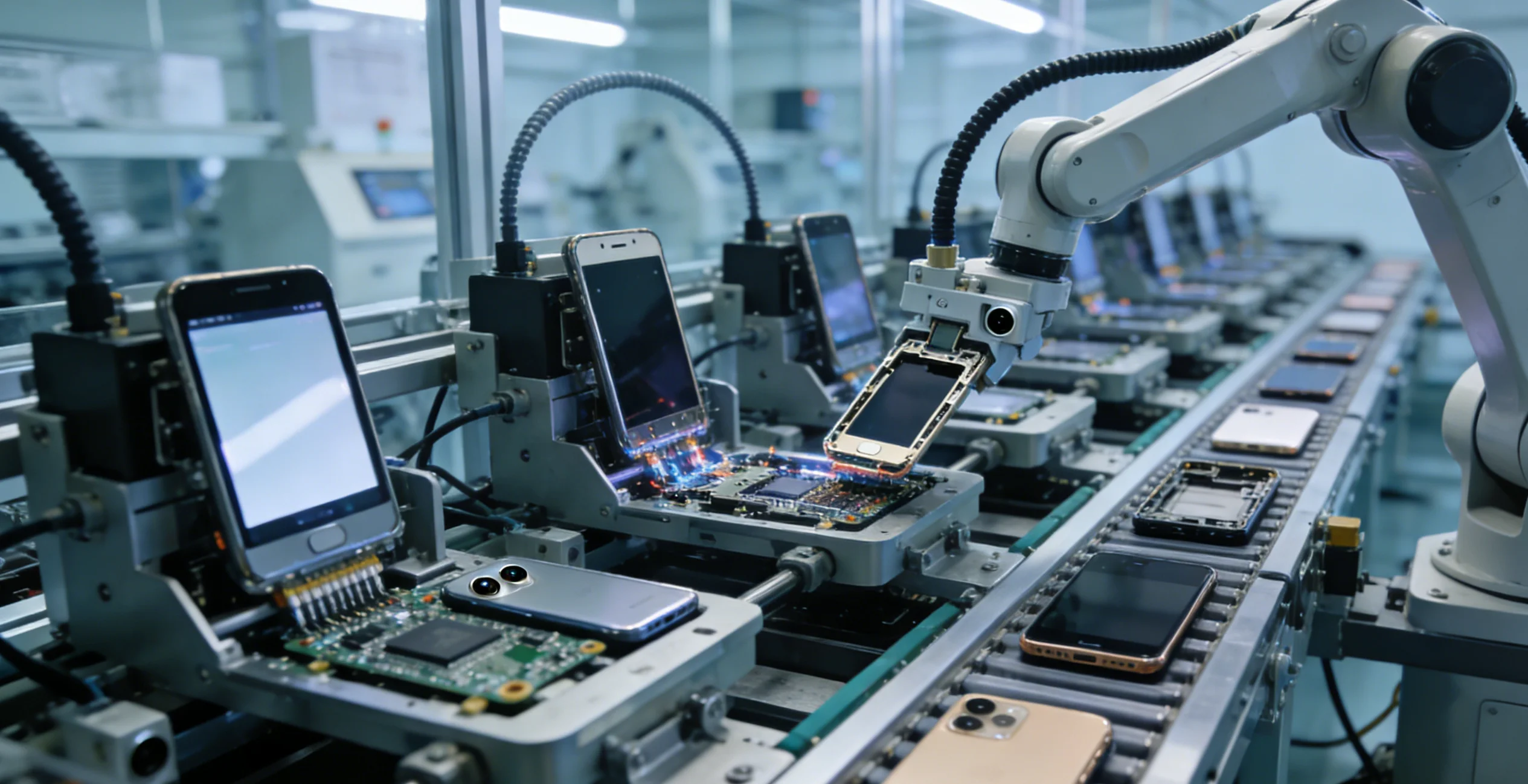 智能手机自动化组装